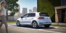 Volkswagen e-Golf Rear Profile