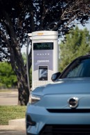 Volvo Cars and Starbucks finalize locations and begin installing ChargePoint electric vehicle chargers at stores between Denver and Seattle