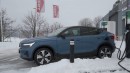Volvo C40 Recharge winter test shows efficiency can make or break an electric vehicle