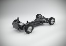 Volvo CMA-based electric vehicle chassis