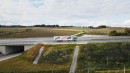 Volvo FH Electric heavy-duty truck performs energy efficiency test on the Green Truck Route in Germany