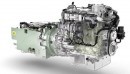 Volvo 7900 PHEV engine and assembly