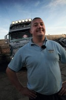 Truck driver Wayne Connelly's “Terminator”