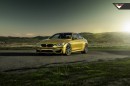 BMW M4 on Vorsteiner wheels