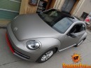 Beetle Coupe Wrapped in Frozen Gray
