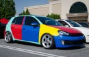 VW Golf 6 GTI with Harlequin Theme