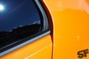 VW Golf 7 GTI Gets Toxic Orange Wrap