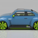 Volkswagen ID. Beetle renderings by tedoradze.giorgi & nemojunglist