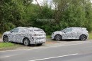 VW ID.3 and ID.4 Crozz Spied With Hyundai Kona Electric