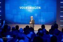 Matthias Müller introducing the Volkswagen Sedric