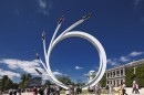 2017 Bernie Ecclestone Goodwood sculpture