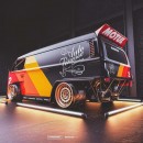 VW Type 2 Le Mans 917 Bus rendering by thiagod3sign