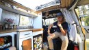 VW Vanagon Camper Van Uniquely Blends Old and New Elements, Features a Massive Skylight
