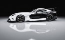 VX Dodge Viper widebody kit render imagined by rostislav_prokop on Instagram