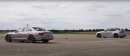 BMW M2 CS vs Bentley Flying Spur drag race