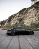 W223 Mercedes-Maybach S-Class on Forgiato wheels murdered-out custom