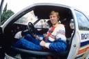 Walter Röhrl rallying with Opel factory team