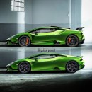 2023 Lamborghini Huracan Tecnica CGI tuning by spdesignsest