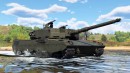 The German Leopard 2AV tank