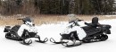 Military-spec Polaris snowmobiles