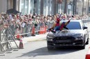 2018 Audi A8 Shown at Spider-Man Homecoming Premiere Has Spidey Wrap
