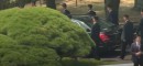 Watch 12 Bodyguards Jog Along Kim Jong-un's Mercedes Limo
