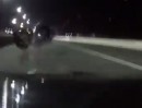 2,800 HP Nissan GT-R Driver Figthing His Car after Losing Parachute at 200 MPH