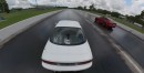 TRC Invitation Race Nissan 240SX Versus Tesla Model S Plaid
