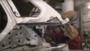 Watch a BMW X5 With Serious Rear Damage Get Repaired
