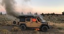 Jeep Rubicon fire