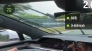 Tesla Model S Plaid wet weather acceleration