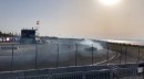 Daigo Saito Corvette drifting crash