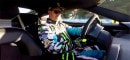 Ken Block in a Ford GT at Le Mans