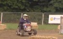 Lawnmowers racing in Five Oaks, England