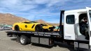 Owner totals his Corvette Z06 during a track day at Willow Springs raceway