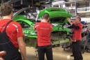 Shmee150's 2018 Porsche 911 GT3 being built in Zuffenhausen