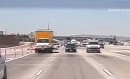 Small plane makes dramatic crash landing on 91 Freeway in California