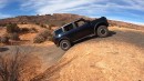 Watch stock Ford Bronco crawling the Poison Spider trail like a pro
