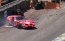 The $30M Ferrari 250 GT Breadvan crash during Le Mans Classic race