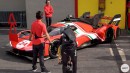 Ferrari 499P Modificata at the Mugello Circuit