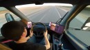 Tesla Semi driving footage
