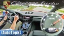 Porsche Cayenne Turbo Coupe Autobahn top speed