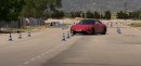 The Porsche Taycan GTS was put through the Moose Test