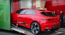Watch the Red Jaguar I-Pace Getting Unloaded in Geneva