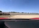 Ferrari 458 crashes at the Circuito del Jarama in Spain