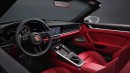 2021 Porsche 911 Turbo S (992) Convertible interior