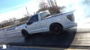 FORD F150 XLT one fast pickup truck drag racing