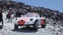 Two secretly developed Porsche 911 prototypes climbed Ojos del Salado in Chile