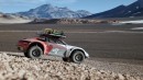 Two secretly developed Porsche 911 prototypes climbed Ojos del Salado in Chile