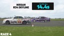 Nissan Skyline GT-R R34 vs. Toyota Chaser ZX100